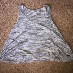 grey Hollister tank top